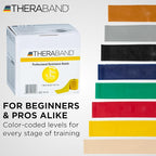 THERABAND Resistance Band, Special Heavy, 50-Yard Roll, Elastic Band for Exercise