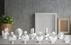Garwor 10PCS Mini Figures of Greek Mythology Statue Resin Sculpture World Famous Bust Figurine Home Office Decor, 2.75" H