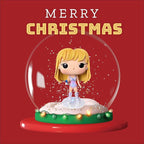 Cute Singer Star Doll Epoxy Resin Fashion Doll Singing Modeling, Charms Cartoon Style,The Best Gift for Music Fans and Friends (#2)