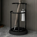 Metal Umbrella Stand, Modern Holder with Removable Water Tray, Standing Cane Storage Organizer for Home, Office, Hotel