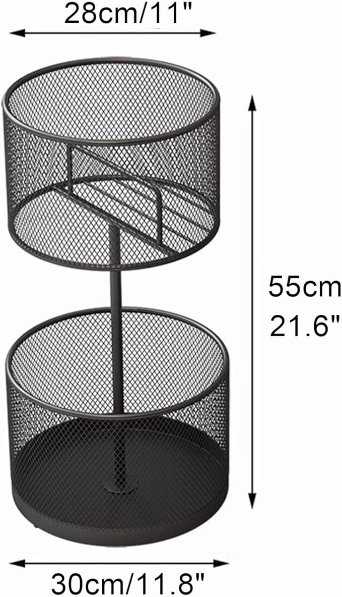 Metal Round Umbrella Holder, Umbrella Stand Rack for Entryway, Freestanding Umbrella Organizer, Cane Walking Stick Holder for Home Office Hotel(55x30(21.6"x11.8"), Black)