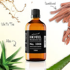 AirScent Hotel Diffuser Oil No. 1008 - White Tea, Aloe Vera & Sandalwood - Hotel Scent Dupe - Premium Fragrance Oil for Ultrasonic and Waterless Diffusers and Crafting - 30 mL, 1 fl oz Glass Bottle