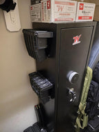 AR10 Wall Mount Mag Holder，PMAG Rack Wall Mount，AR-10 Magazine Hodler， Display Mag Storage for AR 308 Rifle Wall Rack,Home Magazine Storage for Gun Safe,Cabinet,Wall (2 Mounts Hold 12 Mags)