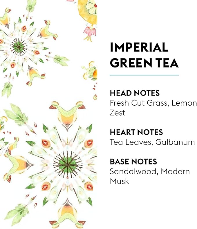 Maison Berger - Imperial Green Tea - Air Freshener - Fragrance Refill for Reed Sticks and Ceramic Diffuser - 6.76 Fluid Ounces - 200 Milliliters