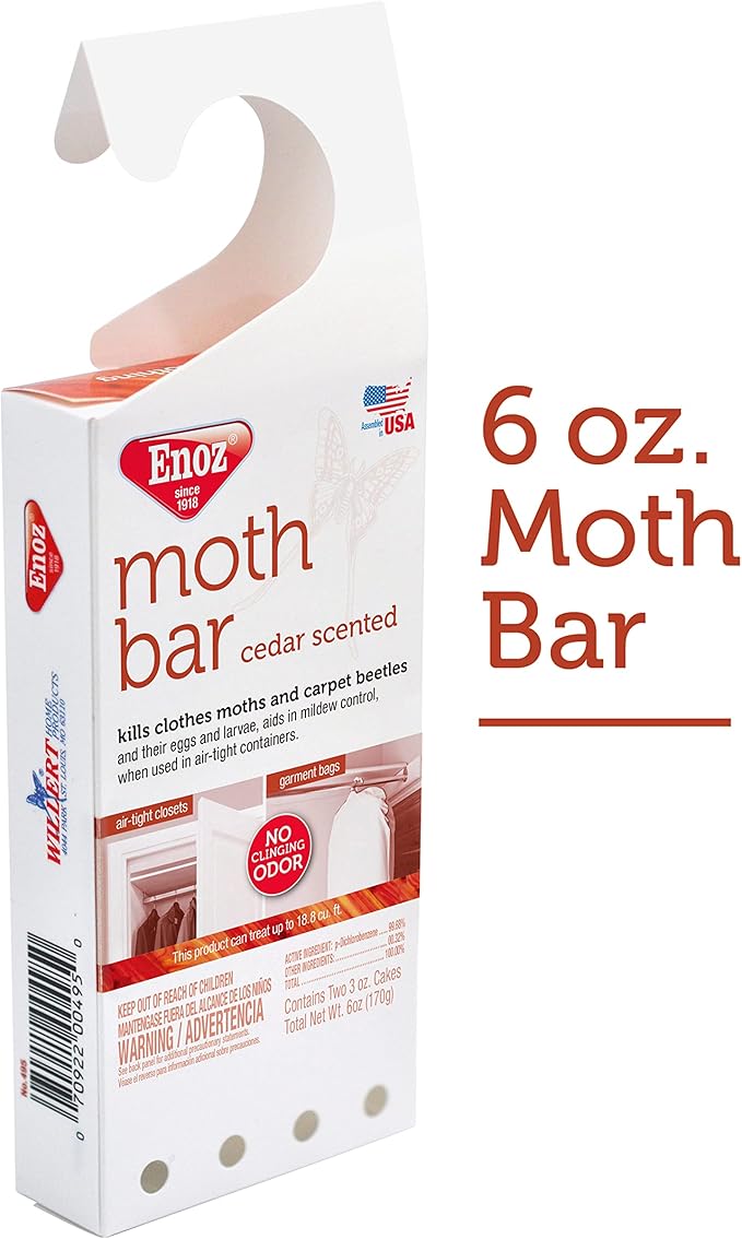 Enoz Moth Bar - Ceder Scented