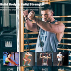 Resistance Bands, Pull Up Assist Bands - Workout Bands, Eexercise Bands, Long Resistance Bands Set for Working Out, Fitness, Training, Physical Therapy for Men Women