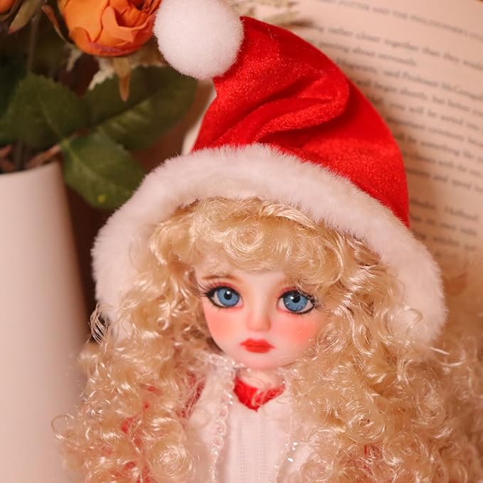 Original 1/6 Scale Anime Doll with Hand-Painted Face, Unique Cute Collectible Ball-Jointed Doll with Removable Outfit, 30cm Art Figure for Christmas & Birthday Gifts (Clara)