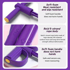 Pedal Resistance Bands with Handles, 21 Fitness Resistance Bands-6 Tube, Resistance Bands with Handles Pedal, Stretch Bands for Exercise Sit Up Exercise Equipment AB Workout Equipment for Women Men
