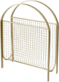 MyGift Magazine Rack, Floor Freestanding Magazine Holder for Bathroom Bedroom Office, Books Newspapers File Mail Organizer, Mid Century Modern Decor Wire Storage for Tablets and Documents