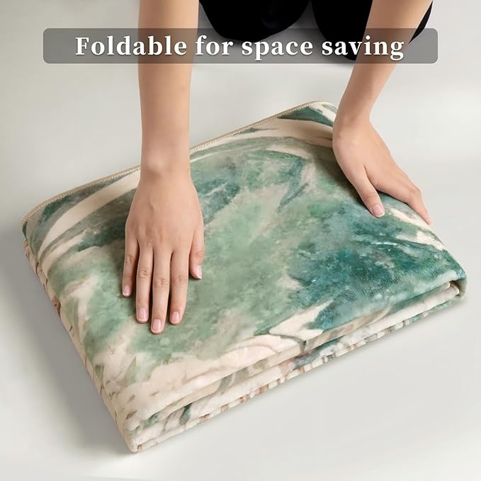 Ciicool Modern Abstract Area Rug 2x3 Washable Small Soft Entryway Rugs, Green Non-Slip Low Pile Throw Swirl Entry Rug, Foldable Kitchen Bathroom Rugs Floor Carpet for Entrance Bedroom Indoor Doormat