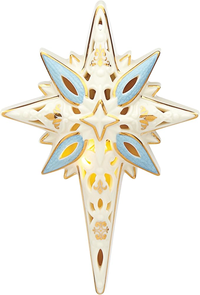Lenox 853742 First Blessing Nativity Lighted Star Figurine