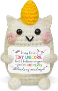 OASSIE Kindergarten Graduation Gifts for Kids - Positive Crochet Animals Unicorn Plush - 6 7 8 9 10 11 12 Year Old Birthday Preschool Teen Girl Gifts Trendy Stuff for Kids Teens Sister Daughter