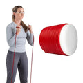 THERABAND Latex Resistance Tubing, Red, Medium Level 2, 25 ft Roll, Professional Grade for Upper and Lower Body Workouts, Cut-to-Length, Color-Coded Resistance Levels