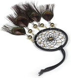 Feather Dream Catcher Pendant, Small Dream Catchers Car Charm for Hanging Decorations