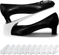 One-Piece Shoe Slot Organizer 10 Pack, Space-Saving Stackers for Closet, Entryway & Shoe Rack | No Assembly Needed