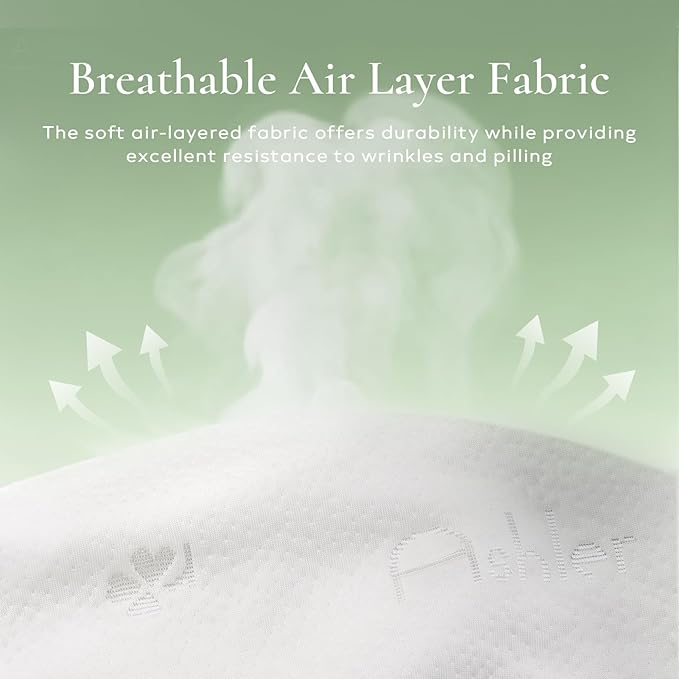 Ashler Throw Pillow Inserts 14 x 36, Lumbar Pillow with Air Layer, Indoor Decorative Premium Pillow Sham Stuffer, Rectangle Bed and Couch Pillows,Firm and Breathable, White