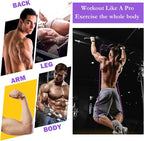 8 Pcs Resistance Bands Pull up Bands Pull up Assistance Bands Exercise Workout Bands for Working Out Muscle Training Physical Therapy Muscle Training Men and Women