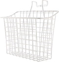 Spectrum Diversified Grid Over the Tank Magazine Holder, White