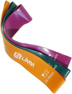 Fittest Pro by Limm Resistance Bands for Legs and Butt, Fabric Exercise Loop Bands Yoga, Pilates, Rehab, Fitness and Home Workout, Strength Bands for Booty