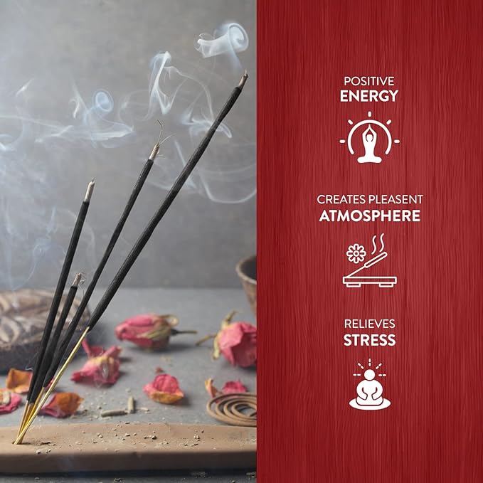 HEM Frankincense Incense 6 Packs of 20 Incense Sticks 120 Total
