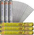 Call Money & Money Drawing Incense Sticks & Holder Bundle Variety Pack from Hem Trumiri Insense Insence
