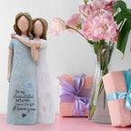 Birthday Gifts for Mom, Valentines Day Gifts for Mom, Mother of The Bride Gift, Sculpted Hand-Painted Figurine