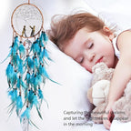 Dream Catchers Lovers Dream Catcher for Boys Large Dream Catcher for Girls Wall Hanging Tree of Life Wall Decor with LED Light Handmade Feather Dreamcatcher Native American Blessing Gifts