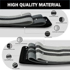 Long and Short Fabric Resistance Bands with Door Anchor, Non-Slip Stretch Booty Bands for Working Out Women & Men, Loop Exercise Elastic Bands for Home Physical Therapy Yoga Pilates