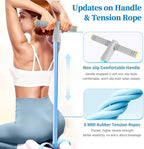 Pedal Resistance Bands with Handles, Durable 6-Tubes Multifunction Pedal Resistance Band, Natural Rubber Foot Pedal Resistance Bands, Fitness Resistance Bands for Abdomen, Waist, Arm, Leg