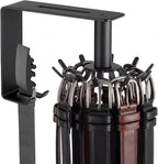 Xuhal Belt Hanger Wall Mount 360° Rotatable Belt Organizer for Closet Heavy Duty Carbon Steel Tie Storage Rack Space Saving Hanging Holder for Bra, Tank Top, Tie, Scarf and Accessories