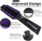 Ankle Resistance Bands with Cuffs, Women Workout for Home Gym, Glutes Exercise at Home, Ankle Strap for Cable Machines Women, Shaping The Perfect Butt.