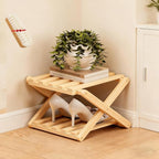 The 9-Tier No-Assembly Bamboo Rack, Folding Bamboo Shoe Rack Organizer with Collapsible Vertical Design, Space-Saving & No-Tool Assembly, for Entryways,Corners,Bedrooms,Balconies (Yellow,2)