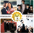 Class of 2026 Graduation Gifts Positive Crochet Sunshine, Emotional Support Crochet Dolls - Graduation Gifts for Friends, Classmate, Son, Daughter | College or Masters Degree Congratulations Present