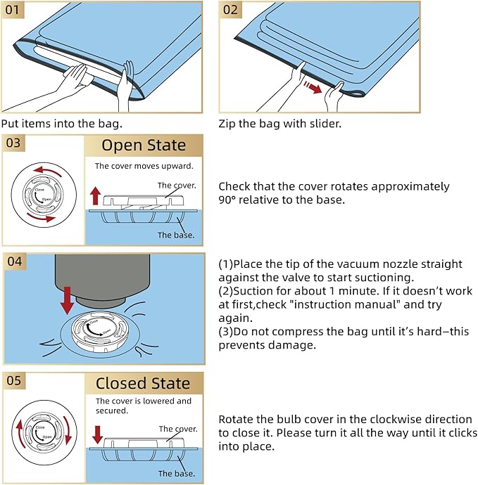 TAILI Vacuum Storage Bags with Rechargeable Cordless Pump, 12 Pack (5M+5L+2XL), Compression Packing Cubes for Luggage and Suitcase, Vacuum Seal Bags for Clothing, Cruise Ship and Travel Essentials