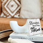 Inspirational Quotes Decor Gifts for Women, Motivational Desk Sign, Decoration On Shelf Table Desk for Living Room Home Office Gift for Sisters Friends Nurse Worker Daughter Son Coworker dksg9
