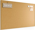 Fluxynara Large Bulletin Board, 70.8" x 47.2" Cork Board Alternative with 48 Safe Removable Adhesive Tabs, Foldable Felt Pin Board for Home Office, Classroom, Bedroom,Entryway for Walls—Mustard Yellow