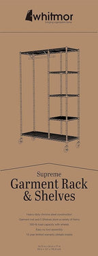 Whitmor Modern Industrial Wardrobe