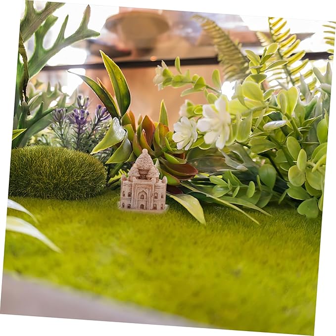 1Set Miniature Landmark Model Famous Building Decor for Office Home Includes Colosseum Taj Mahal Leaning Tower Detailed Micro Scene Accessories for Stylish Decor