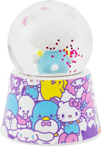 Sanrio Hello Kitty and Friends Mini Light-Up Snow Globe with Swirling Glitter Display | 3 Inches Tall