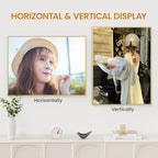 19x25 Aluminum Metal Picture Frame,Tempered Glass Gold Photo Frame 19x25 for Family Photo,Posters,Art,Document to Wall Mount Horizontally or Vertically