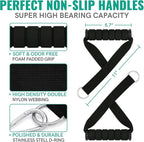 Aihoye Resistance Bands for Working Out, Exercise Bands with Handles, Stretch Bands for Exercise, Workout Bands with Door Anchors for Physical Therapy & Strength Training
