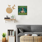 Motivational Wall Decor, Inspirational Quote Wall Art, Vintage Hippie Home Sign Boho Decor, Positive Affirmations Gifts for Women Girls Framed Posters Art Work for Office Bedroom, 8 x 8 Inches