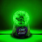 Care Bears Good Luck Bear Light-Up Mini Adult Snow Globe with Glitter Display | 2.5 Inches Tall