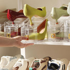 30 Pack Shoe Slots Organizer, Shoe Stackers Organizer for Closet Adjustable Shoe Holder Space Saver 50% Shoes Racks for Closet Organization