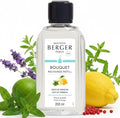 Maison Berger Zest of Verbena Fragrance Refill – 200 mL / 6.76 fl oz Oil for Reed and Ceramic Diffusers Citrus and Verbena Scent with Lime, Mint, and White Musk – Uplifting and Fresh Energy for Home