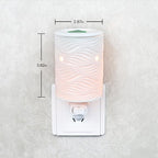 STAR MOON Plug in Wax Melt Warmer, Plug in Wax Warmers for Scented Wax, Scentsy Diffuser for Fragrance Oil Wax Melter Decoration with Two Bulbs