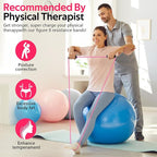 RENRANRING Figure 8 Fitness Resistance Bands with Handles - Exercise Tube Band Set of 3 for Arm and Shoulder Stretch, Rope 8 Word Elastic for Women and Men