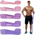 Pull Up Bands, Resistance Bands Set for Pull-Up Assistance, Exercise Bands with Door Anchor & Grip Pads for Men & Women Working Out, Physical Therapy, Muscle Training