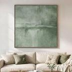 Extra Large Framed Black Abstract Wall Art for Living Room, Modern Square Canvas Painting Artwork for Walls, Minimalist Dark Moody Pictures for Bedroom Dining Room Hallway Office Wall Decor, 48x48 In