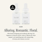 Pura & Unify Co. Home Scent Refill - Smart Home Air Diffuser - Long-Lasting Luxury Fragrance per Refill - Home Essential - Clean & Safe Diffuser Fragrance - 2 Pack, Dusk